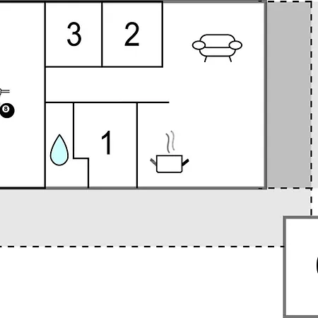 Дом отдыха 7 Bedroom Beautiful In Эбельтофт